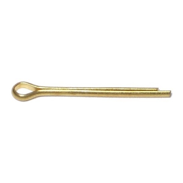 Midwest Fastener 3/32" x 1" Brass Cotter Pins 40PK 61243